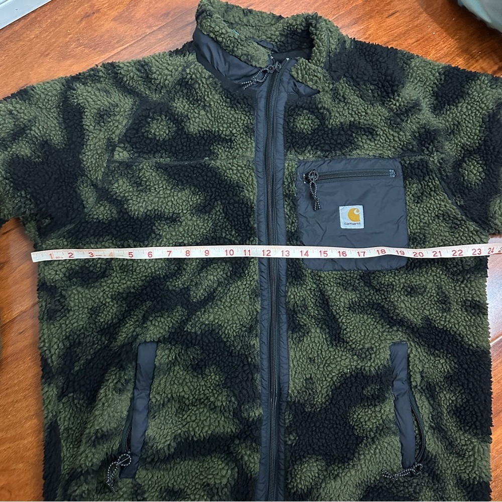 Carhartt Work In Progress Camo Sherpa Jacket Size XL - Picture 11 of 11